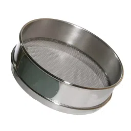 HTLP Lid & Pan 20 cm BSS Stainless Steel Mesh Test Sieves HTLP-090-38