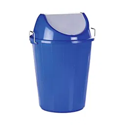 MOFNA 40 L Blue HDPE Swing Lid Dustbin-image-36