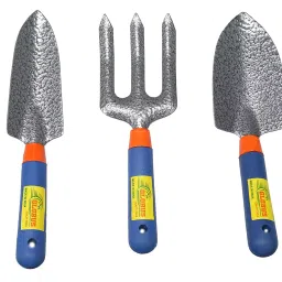 Globus 515 Steel Garden Tools, (2 Trowel + 1 Fork) (Set Of 3 Pcs)-picture-14