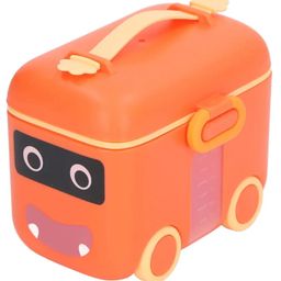 Adore TUK TUK Milk Powder Formula Storage & Dispenser Box Spill Proof Orange - 180g-12