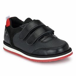 TUSKEY Double Velcro Closure Shoes - Black-image-73