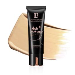 LAKYOU BEAUTY High Coverage Waterproof Base Foundation- 80 ml- Natural Beige 03-52