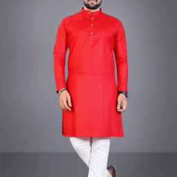Men Pure Cotton Kurta Pyjama Set-image-53