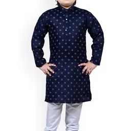 Arshia Fashions Boys Ethnic Motifs Printed Regular Kurta with Pyjamas-42