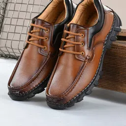 Rising Wolf Men Lace-Ups Loafers-image-96