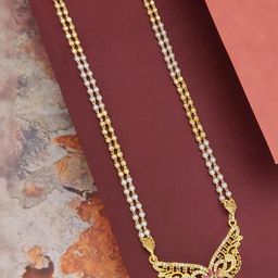 Princy Enterprise Gold-Plated Brass Necklace-image-86