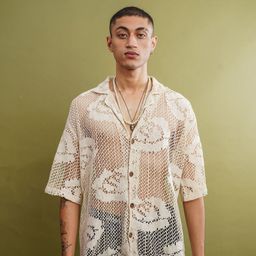 Big Bunny Men Custom Opaque Casual Shirt-image-99