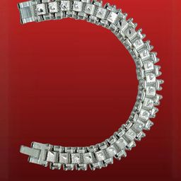 Dynamic Retail Global Men Stainless Steel Silver-Plated Link Bracelet-image-64