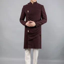 Manish Creations Indowestern Sherwani Set-image-46