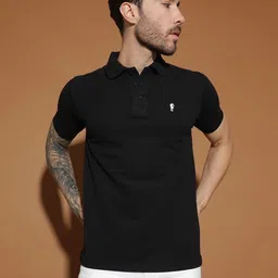 EPPE Men Anti Odour Solid Polo Collar Cotton T-shirt-picture-12