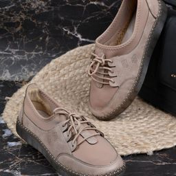 Jove Women Perforations PU Slip-On Sneakers-picture-44