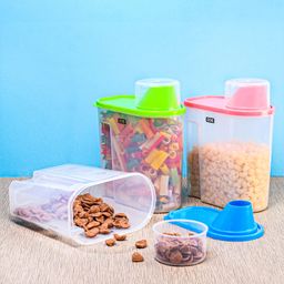 Snack Container Set of 3 - Multicolour-picture-24