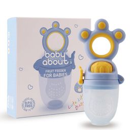 StarAndDaisy Baby Feeder Silicone Nipple Soother - Blue-14