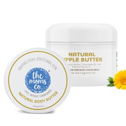 The Moms Co Natural Nipple Butter - 25 grams & Natural Body Butter - 100 gm-image-31