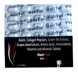 Hairful Healthy Hair Supplement Biotin Tablets - 15 Tablets-16
