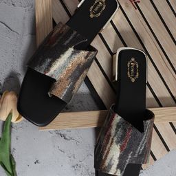Denill Women Open Toe Flats-picture-33