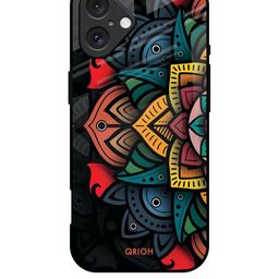 QRIOH Quirky Printed iPhone 16 Plus Back Case Mobile Accessories-picture-40