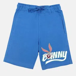 YK Warner Bros Boys Printed Regular Fit Mid-Rise Shorts-picture-40