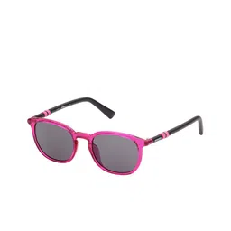 DIESEL Men Oval Sunglasses with UV Protected Lens DL0334 45 77A-image-64