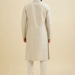 Manyavar Men Regular Kurta with Pyjamas image 4