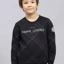 Monte Carlo Boys Typography Printed Cotton Sweatshirt-picture-49