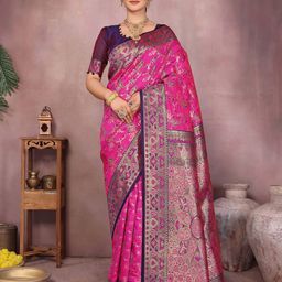 Varanga Woven Design Banarasi Saree-picture-20
