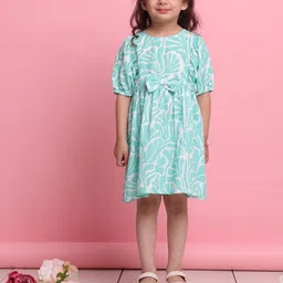 SAKA DESIGNS Floral Print A-Line Dress-image-27