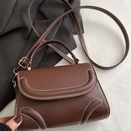 CORSICA Women Solid Structured Leather Sling Bag-55