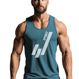 3Colors Printed Scoop Neck Gym VestsVEST-NCUT-SPIRIT-AF BLUE_M-image-75