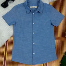 The Lion and The Fish Boys Comfort Opaque Striped Casual Shirt-image-40