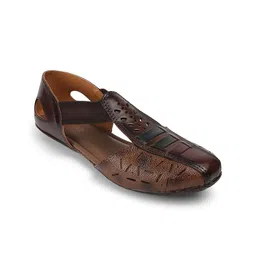 PEPPER Women Round Toe Mules with Laser Cuts-picture-15