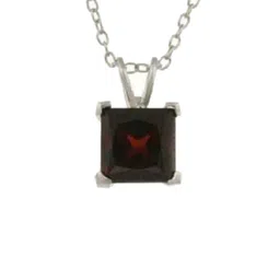 GenZcomplex Silver-Plated Square Pendants-46