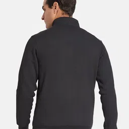 Octave Men Mock Collar Front-Open Sweatshirt image 4