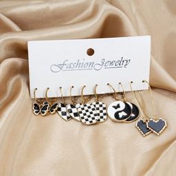 DressBerry Contemporary Hoop Earrings-32