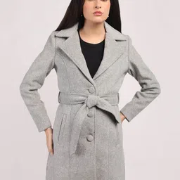 HONNETE Striped Single-Breasted Winter Overcoat-picture-10