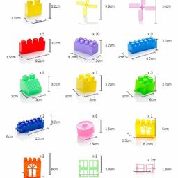 VWorld Building Block Set Multicolor - 47 Pieces image 3