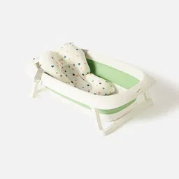 Juniors by Babyshop Green & Beige Eclipse Foldable Bathtub-image-85