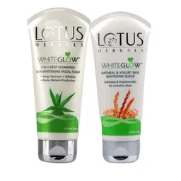 Lotus Herbals Set Of 2 Whiteglow 3 In 1 Deep Facial Foam & Oatmeal Scrub - 100 g Each-picture-42