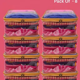 Fessist Ajabh luxeorganize Gold-Toned 8 Pieces Water Resistant Multi-Utility Organisers-53