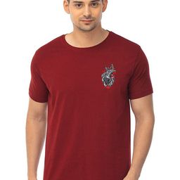 Jack Paris Graphic Printed Round Neck Cotton T-Shirt-image-82