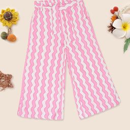 Pantaloons Junior Girls Floral Printed Culottes Trousers-picture-5