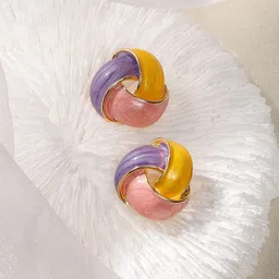 DressBerry Contemporary Studs Earrings-55