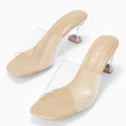 Forever Glam by Pantaloons Block Heeled Sandals-44
