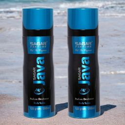 SAGAR PERFUMERY Set Of 2 Java Long Lasting Odour Control Deodorant - 200 ml Each-25
