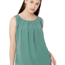 G0-4 IT Women Round Neck Sleeveless Top-picture-17