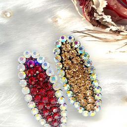 LYKAA Unisex Embellished Tic Tac Hair Clip-43