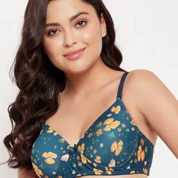 Clovia Floral Full Coverage Lightly Padded Bra-image-82