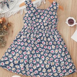 LULU & SKY Floral Print Fit & Flare Dress-image-54