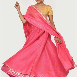 BAESD Printed Ready to Wear Lehenga & Unstitched Blouse With Dupatta-picture-40