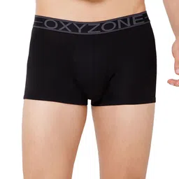 OXYZONE Solid Breathable Trunks-ALICA _BLACK-29